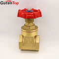 Gutentop Made In Italy Big Port DN20 Brass Gate Valves With Iron Or Brass Stem